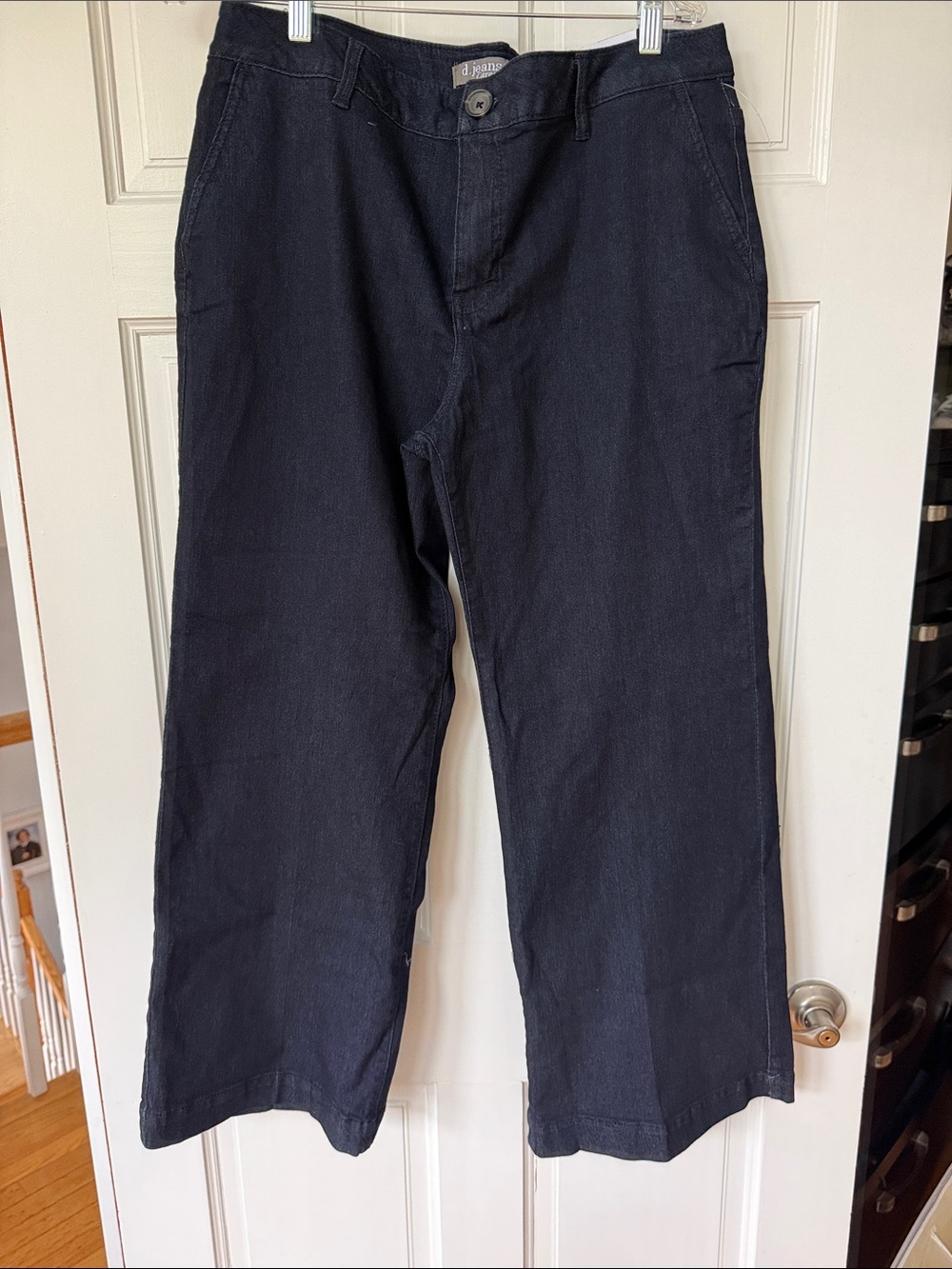 d. jeans Black Wide Leg Pants